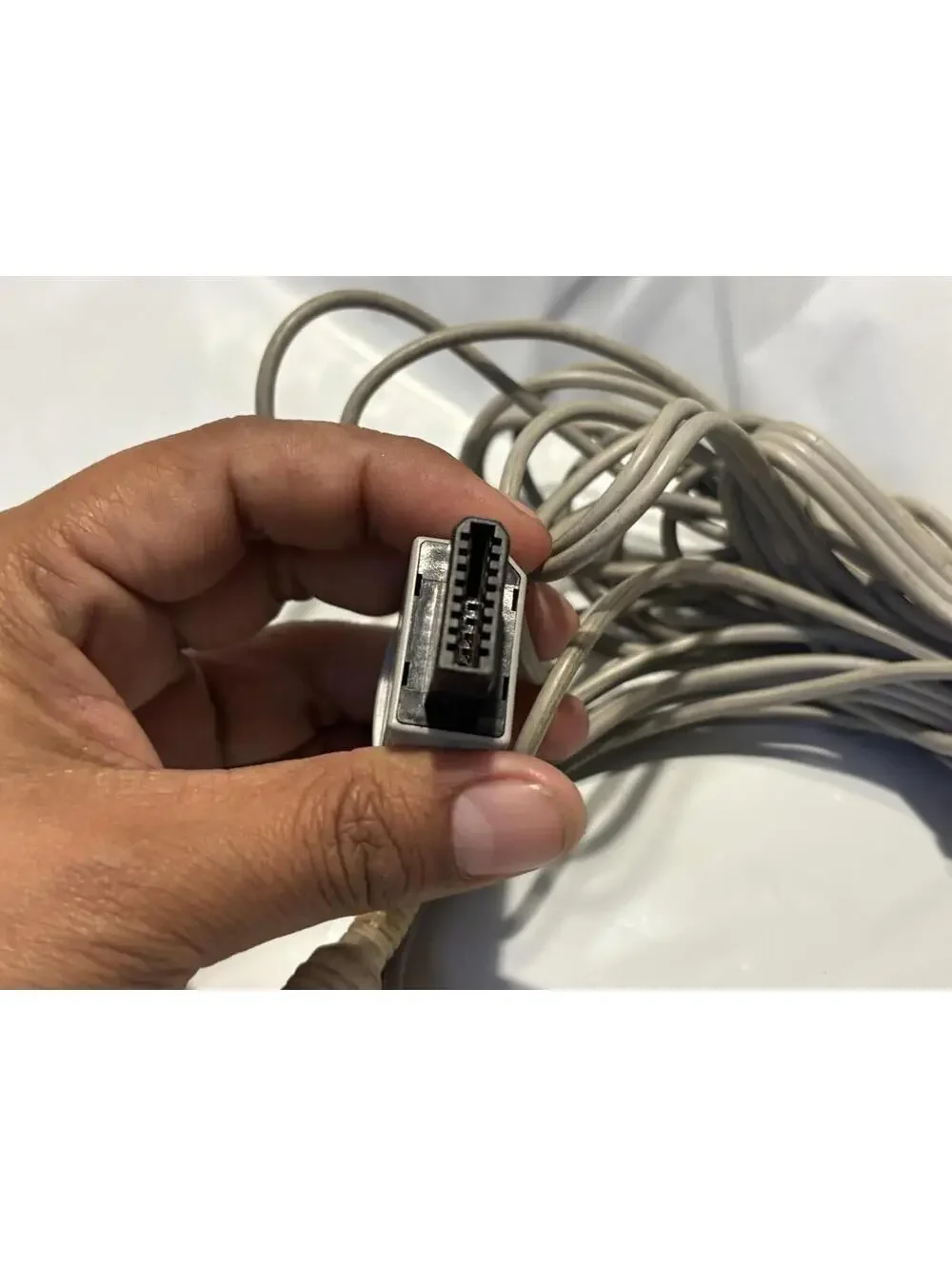 Nintendo Wii A/V AV RCA Audio Video Composite Cable Cord Genuine OEM RVL-009